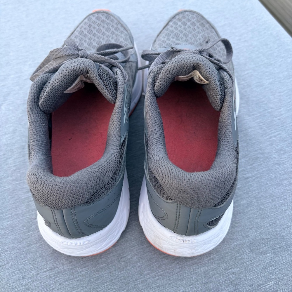 Saucony Cohesion 13 Womens Running Shoes Grey Orange S10559-5 Size 9.5 - Picture 9 of 10